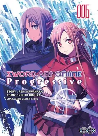 Couverture du manga Sword art online, progressive Tome 6