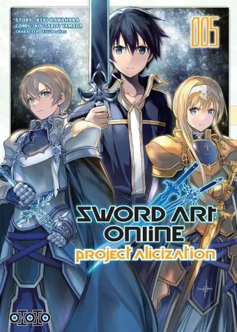 Couverture du manga Sword art online, project alicization Tome 5