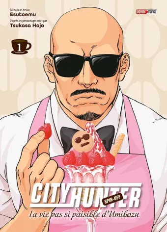 Couverture du manga City Hunter spin-off – la vie pas si paisible d’Umibozu Tome 1