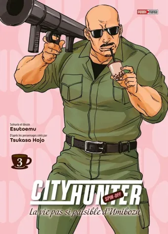 Couverture du manga City Hunter spin-off – la vie pas si paisible d’Umibozu Tome 3