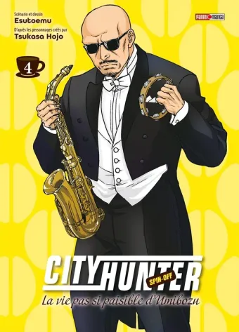 Couverture du manga City Hunter spin-off – la vie pas si paisible d’Umibozu Tome 4
