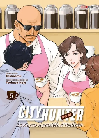 Couverture du manga City Hunter spin-off – la vie pas si paisible d’Umibozu Tome 5