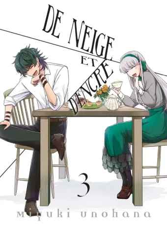 Couverture du manga De neige et d’encre Tome 3