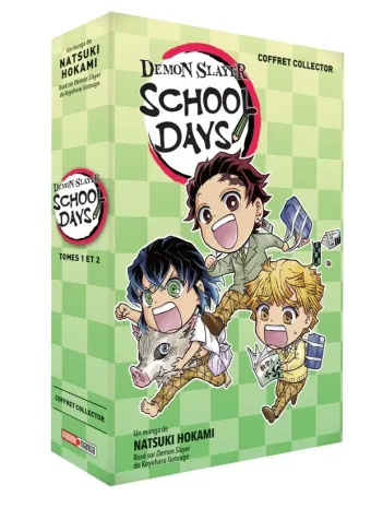 Couverture du manga Demon slayer school days Tome 1, « Les retards sont strictement interdits ! »