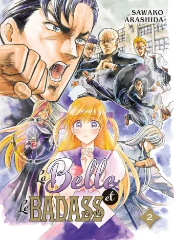 Couverture du manga La belle et le badass Tome 2
