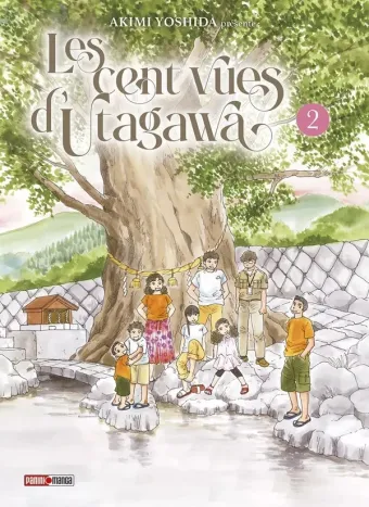 Couverture du manga Les cent vues d’Utagawa Tome 2