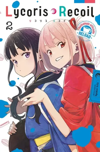 Couverture du manga Lycoris recoil – reload – anthologie officielle Tome 2