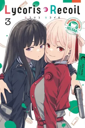Couverture du manga Lycoris recoil – reload – anthologie officielle Tome 3