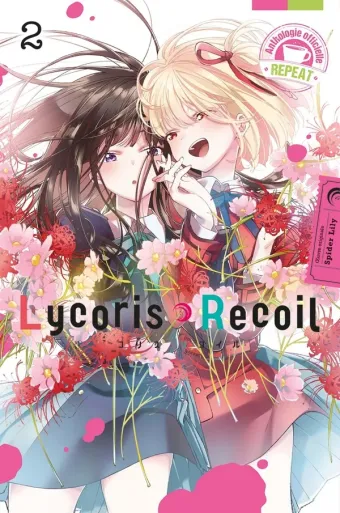 Couverture du manga Lycoris recoil – repeat – anthologie officielle Tome 2