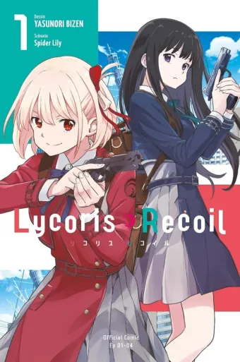 Couverture du manga Lycoris recoil Tome 1