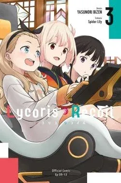 Couverture du manga Lycoris recoil Tome 3