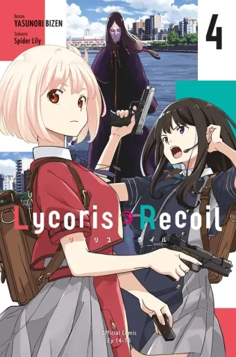 Couverture du manga Lycoris recoil Tome 4