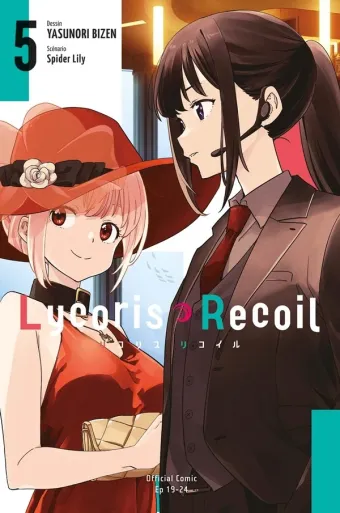Couverture du manga Lycoris recoil Tome 5