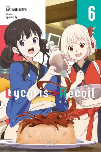 Couverture du manga Lycoris recoil Tome 6