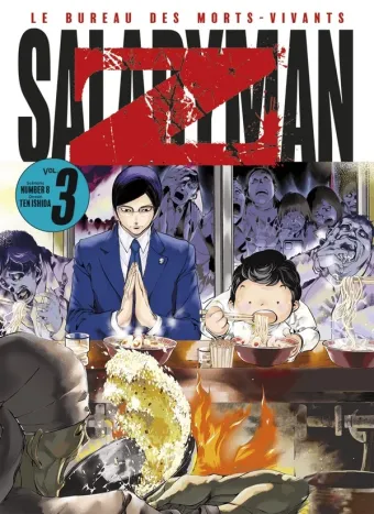 Couverture du manga Salaryman Z – le bureau des morts-vivants Tome 3