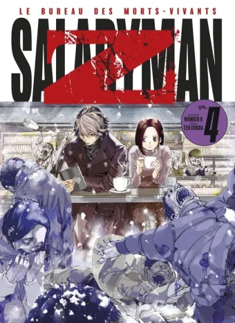 Couverture du manga Salaryman Z – le bureau des morts-vivants Tome 4