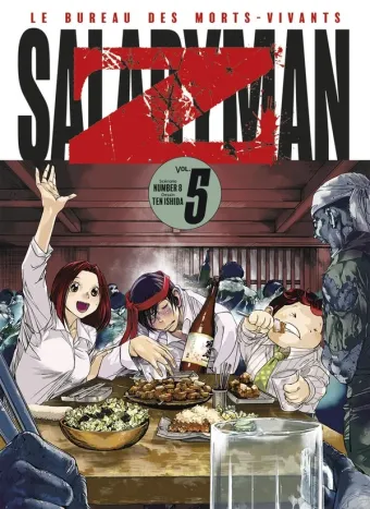 Couverture du manga Salaryman Z – le bureau des morts-vivants Tome 5