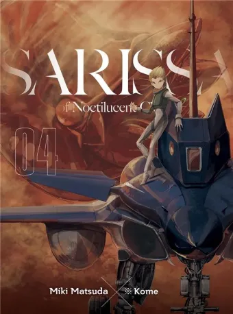 Couverture du manga Sarissa of noctilucent cloud Tome 4