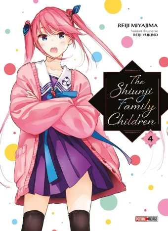 Couverture du manga The Shiunji family children Tome 4