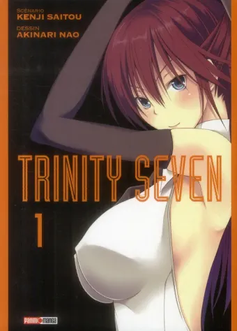 Couverture du manga Trinity seven Tome 1
