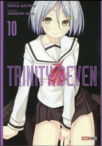 Couverture du manga Trinity seven Tome 10