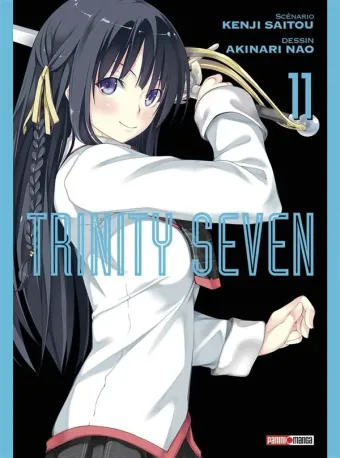 Couverture du manga Trinity seven Tome 11