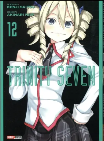 Couverture du manga Trinity seven Tome 12