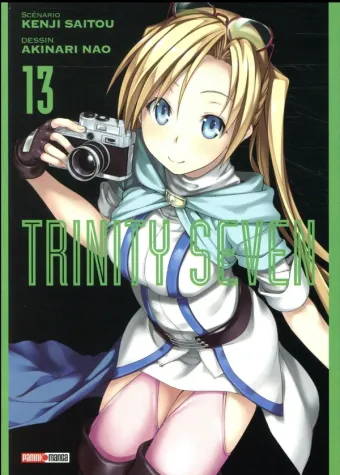 Couverture du manga Trinity seven Tome 13