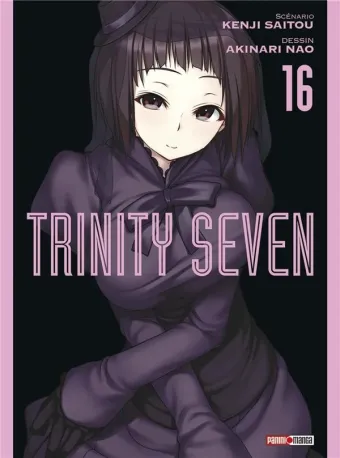 Couverture du manga Trinity seven Tome 16