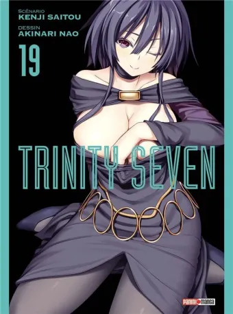 Couverture du manga Trinity seven Tome 19