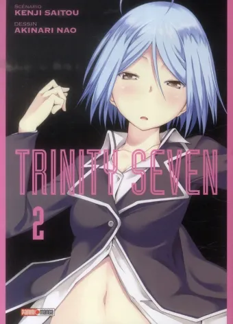 Couverture du manga Trinity seven Tome 2