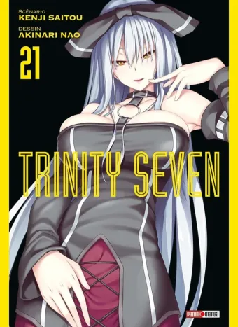 Couverture du manga Trinity seven Tome 21