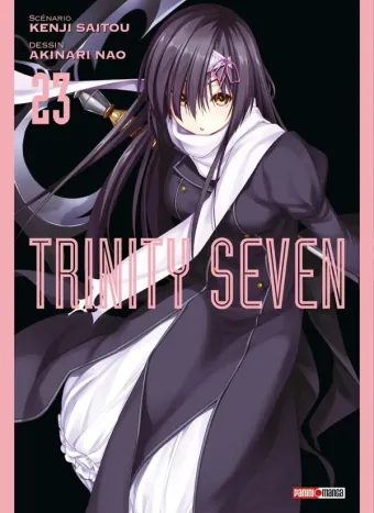 Couverture du manga Trinity seven Tome 23