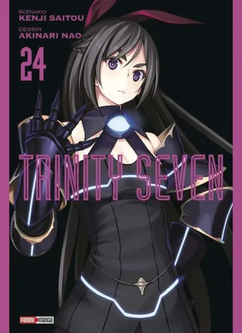 Couverture du manga Trinity seven Tome 24