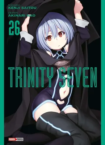 Couverture du manga Trinity seven Tome 26
