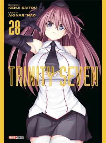 Couverture du manga Trinity seven Tome 28