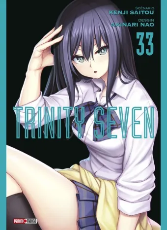 Couverture du manga Trinity seven Tome 33