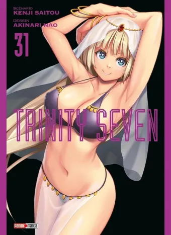 Couverture du manga Trinity seven Tome 37