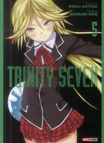 Couverture du manga Trinity seven Tome 5