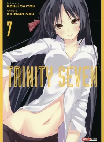 Couverture du manga Trinity seven Tome 7