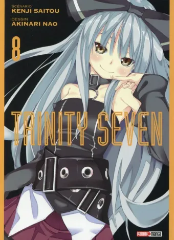 Couverture du manga Trinity seven Tome 8