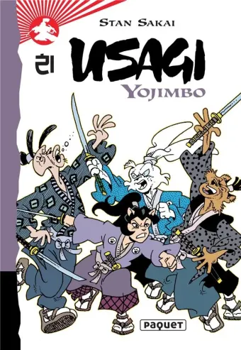 Couverture du manga Usagi Yojimbo Tome 21