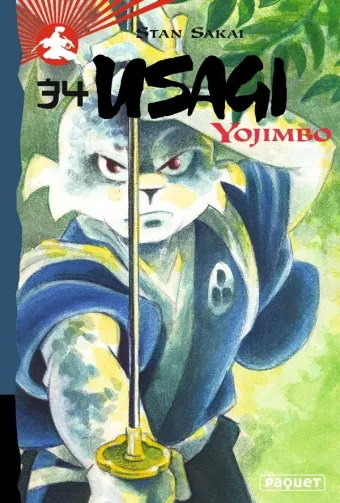 Couverture du manga Usagi Yojimbo Tome 34