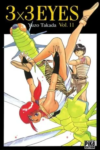 Couverture du manga 3 x 3 eyes Tome 11