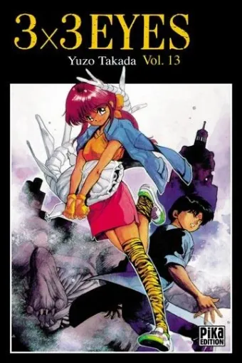 Couverture du manga 3 x 3 eyes Tome 13