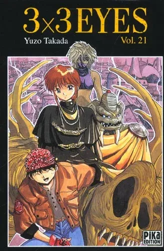 Couverture du manga 3 x 3 eyes Tome 21