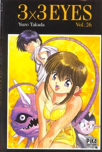 Couverture du manga 3 x 3 eyes Tome 26