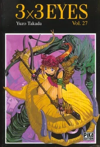 Couverture du manga 3 x 3 eyes Tome 27
