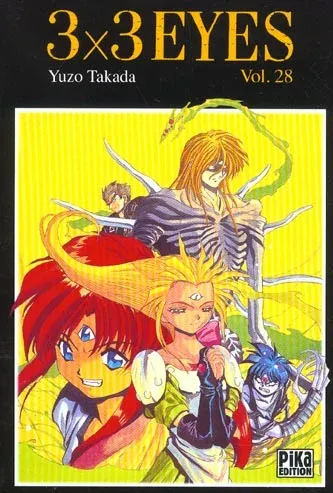 Couverture du manga 3 x 3 eyes Tome 28