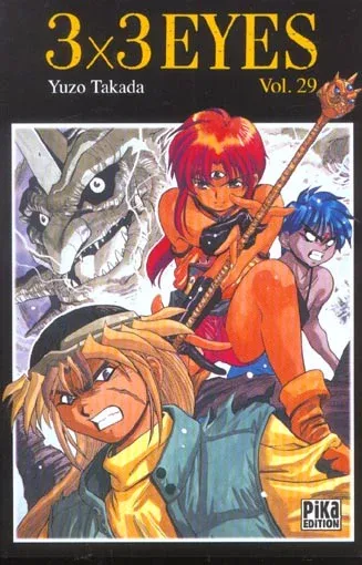 Couverture du manga 3 x 3 eyes Tome 29